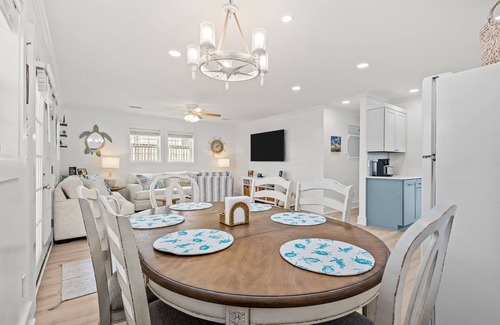Ocean City Beach House | Cozy Coastal Cottage #197 Remodeled, dog friendly, ping-pong, tiki bar!