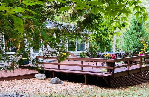 Charlevoix Cottage | Cozy Cottage on a Private Wooded Lot, Steps From Lake Charlevoix Waterfront!