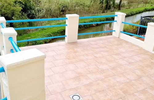 Lesquielles-Saint-Germain Cottage | Cozy Riverside Getaway with Terrace, BBQ, Fireplace - Near Village Center