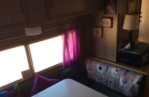 Agua Fria House | Cozy Gypsy Caravan with Llamas and Beautiful Views