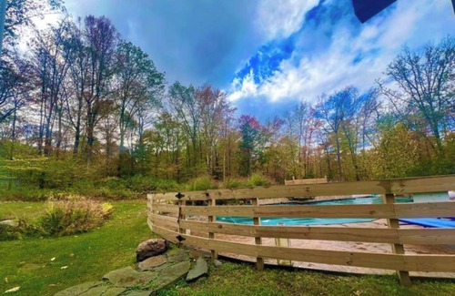 Kerhonkson House | Cozy Home for a Fall Escape surrounded by nature on a Private Road