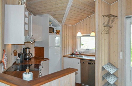 Knebel House | Cozy home in Knebel with sauna
