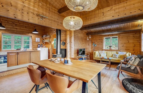 Knebel House | Cozy home in Knebel with kitchen