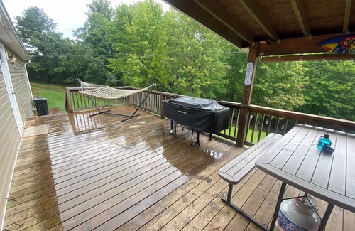 Penhook Cabin | Cozy lakeside house with views of both the mountains and lake