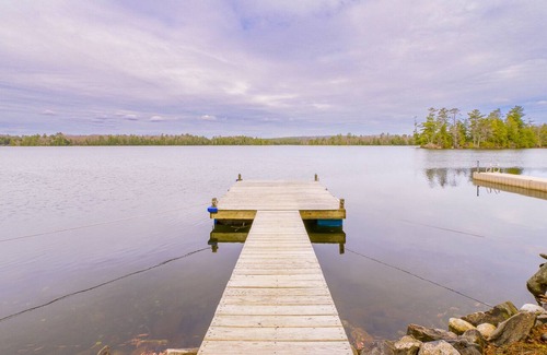 Manchester Cabin | Cozy little cabin on the lake - seriously, on. the. lake.