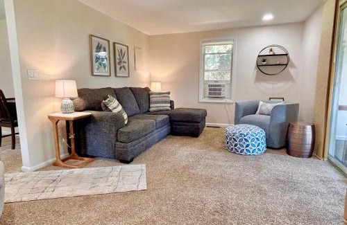 Rapid City House | Cozy Main Level Torch Lake Stay with Private Entry & Fire Pit