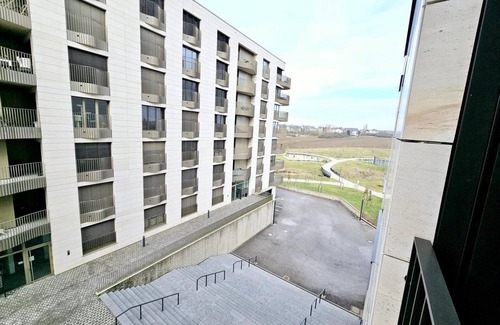 Gasperich Apartment | Cozy one bedroom with convenient parking