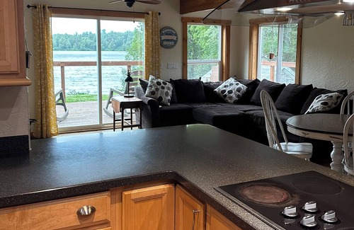 Nikiski House | Cozy private lake front living! With the echoes of loons lullabing you to sleep.
