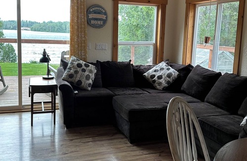 Nikiski House | Cozy private lake front living! With the echoes of loons lullabing you to sleep.