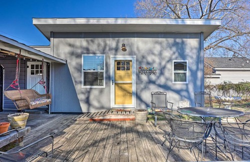 Rogers House | Cozy Rogers Home with Patio, Near Downtown!