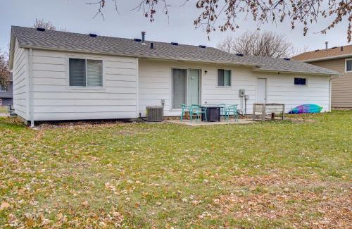 Sioux Falls House | Cozy Sioux Falls Home - 7 Mi to Downtown!