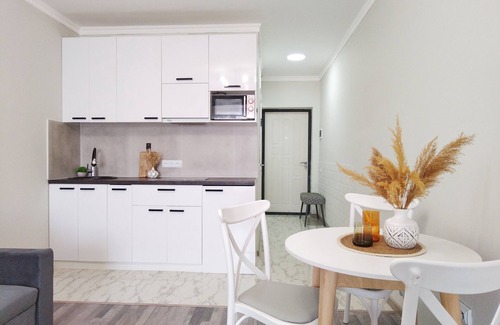 Bouvet Island Apartment | Cozy "Spica" apartment with mountain view in Almaty + AC, WiFi