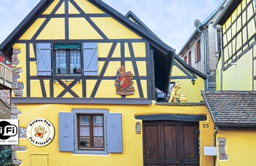 Ribeauville Apartment | Cozy studio apartment, Muscat in the center of Ribeauvillé in Alsace