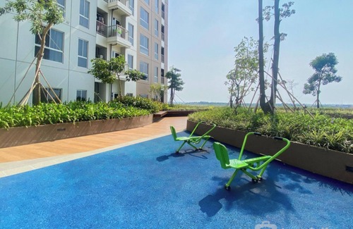 Java Apartment | Cozy Studio at 37th Floor Tokyo Riverside PIK 2 Apartment