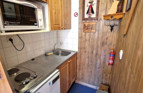 Valfrejus Apartment | Cozy Studio for 4 in Heart of Station, Near Slopes – Modane