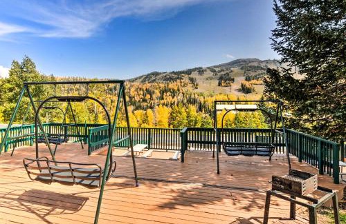 Brian Head Apartment | Cozy Studio with Fireplace about 1 Mi to Ski Resort