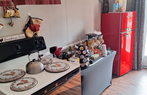 Hopewell Apartment | Cozy Suburban Nest Guest Suite separate from main home with hottub