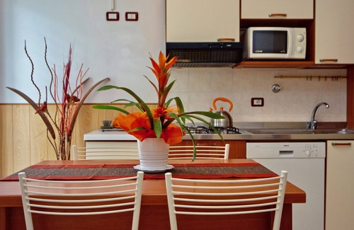Cattolica Apartment | Cozy three-room apartment with two bathrooms in Residence, in the center and on the sea