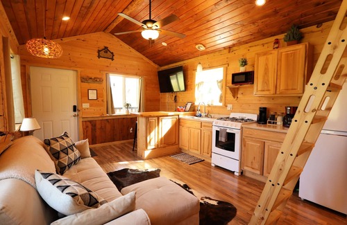 Sandpoint Cabin | Cozy Tiny Home Glamping Experience