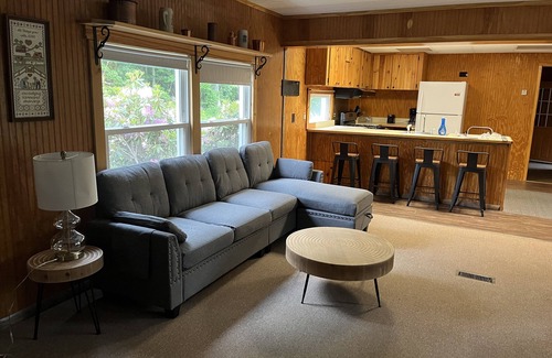 Ludlow RV Rental | Cozy Tiny Home on Black River - Walk to Town!