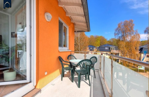Ueckeritz Apartment | Cozy vacation apartment with balcony near the beach and center