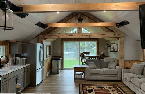 Shapleigh House | Cozy year round cottage on Square Pond with gradual sandy beach.
