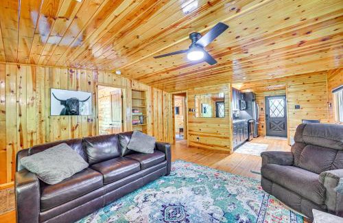 Christopher Creek House | Creekside Cabin Retreat with Private Deck in Payson
