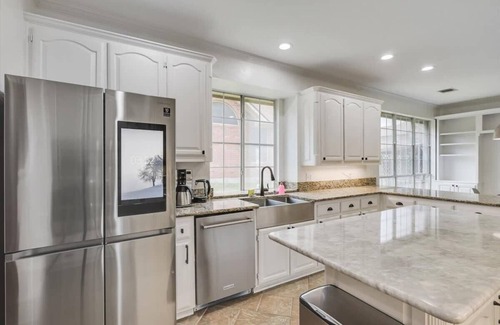 Plano House | Creekside Charm w/Pool, Backyard Oasis, Patio