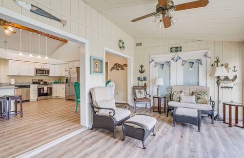 Dixie Shores House | Crystal River Home: Water Views & Boat Dock!