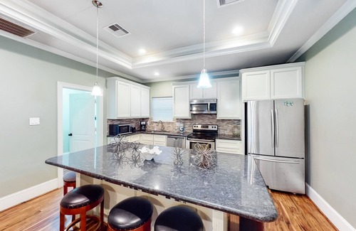 Pointe San Luis House | Custom-Built Home w/Deck, W/D, WiFi & Shared Pool - Steps to Beach, 2 Dogs OK