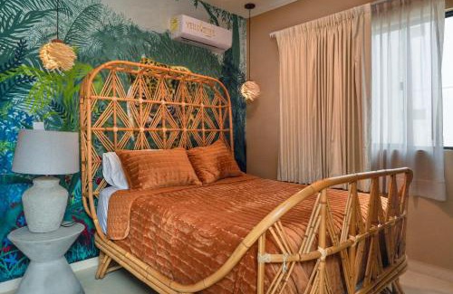 Puerto Morelos Apartment | Custom decor-2 pools-CASA YELLOWSTONE Hidden Jungle Gem