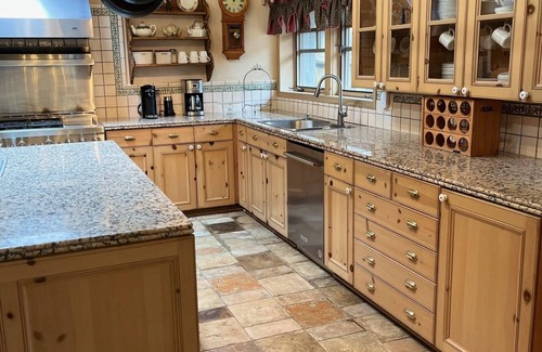 Otis House | Custom Home In Scenic Wooded Area near small lake, Sleeps up to 16