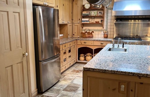 Otis House | Custom Home In Scenic Wooded Area near small lake, Sleeps up to 16