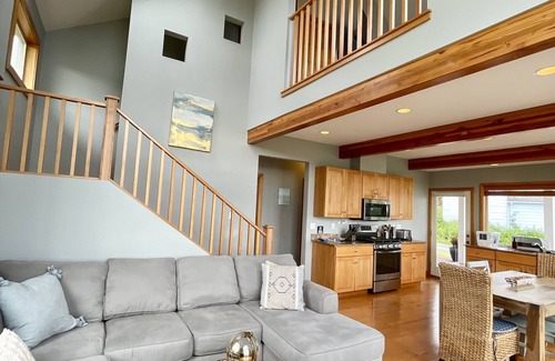 Birch Bay House | ⚓️⭐️🔥Custom Home Ocean View Public Beach Access WIFI