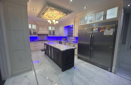 Brampton House | Custom home with pool table
