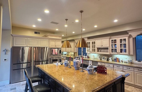Santa Ana Heights House | Custom Mansion Walking Distance to the Beach and Many Great Restaurants