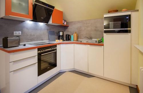 Binz Apartment | Dünenpark Binz - Komfortplus Ferienwohnung mit 2 Schlafzimmern und Balkon im Dachgeschoss 048