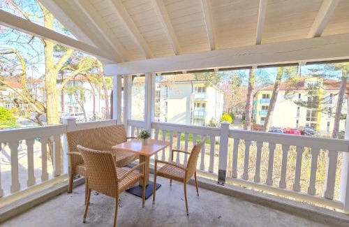 Binz Apartment | Dünenpark Binz - Komfortplus Ferienwohnung mit 1 Schlafzimmer und Balkon im Obergeschoss 256