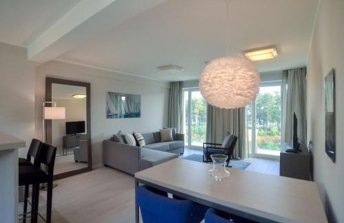 Binz Apartment | Dünenresidenz Prora - Ferienwohnung mit Meerblick, 1 Schlafzimmer und Balkon NP-312