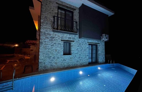 Turgutkoy Koyu Villa | Dadya Marmaris 4 - Peaceful Stone Villa with Private Pool & Forest Views