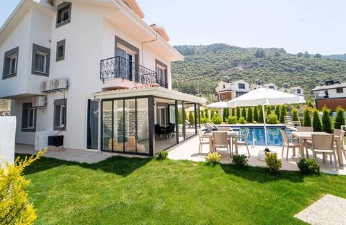 Hisaronu Villa | Daikin heating villa. in winter villa all rooms are same heat. Very good qualty