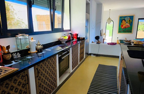 Ksar es Seghir Villa | Dar naim: Authentic new villa with view and calm. fabulous!