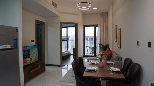 Dubai Apartment | Daraqa - Modern 1BR Apartment in Peaceful Dubai Land