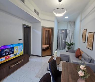 Dubai Apartment | Daraqa - Modern 1BR Apartment in Peaceful Dubai Land
