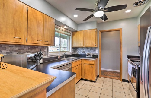 Kettering House | Dayton Home w/Patio & Fire Pit ~ 6 Mi Dtwn!