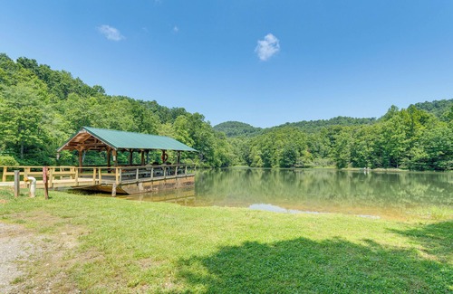 Old Fort Cottage | Decks + Lake Access: Scenic North Carolina Retreat