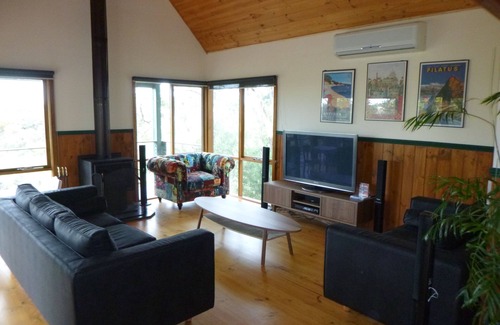 St. Andrews Beach House | Decks with views, fireplace and playground. all only a short walk to beach.