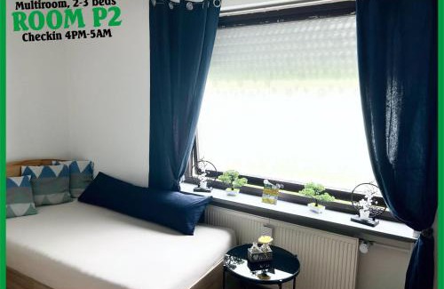 Creglingen House | Deine Pension, Multi Room P2, 2-3 beds, 15qm, Check-in 4PM till 5AM