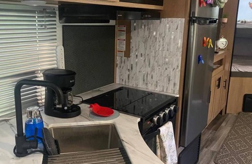 Fellowship House | Delightful 1-bedroom RV with parking on premises