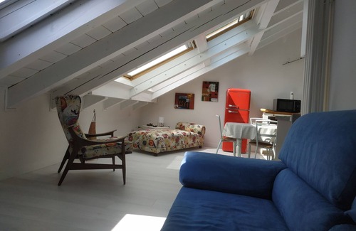Martignano Apartment | Delightful attic in the hills, panoramic view, with pets allowed
